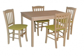 stôl Jumbo rozrtahovaci+4x stolička D145