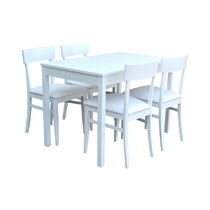 stôl Jumbo rozťahovací+4x stolička Monaco
