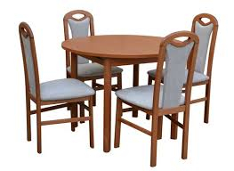 stôl Corno rozťahovací+4x stolička D125